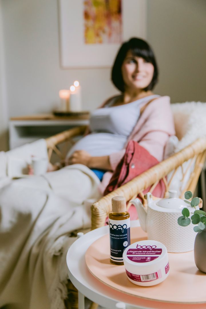 Organic Körperbutter für entspannte Mamahaut 125 ml