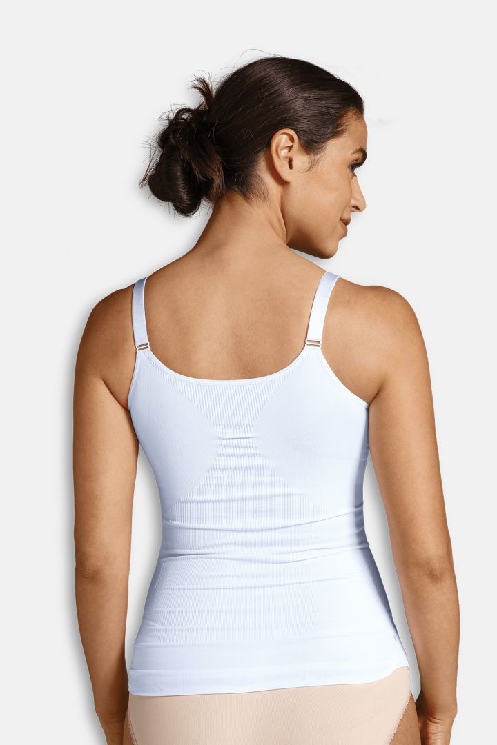 Shaping Still-Unterhemd mit Bügeln weiß