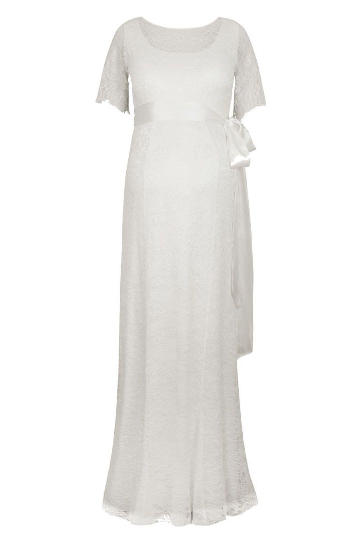 Braut Umstandskleid lang