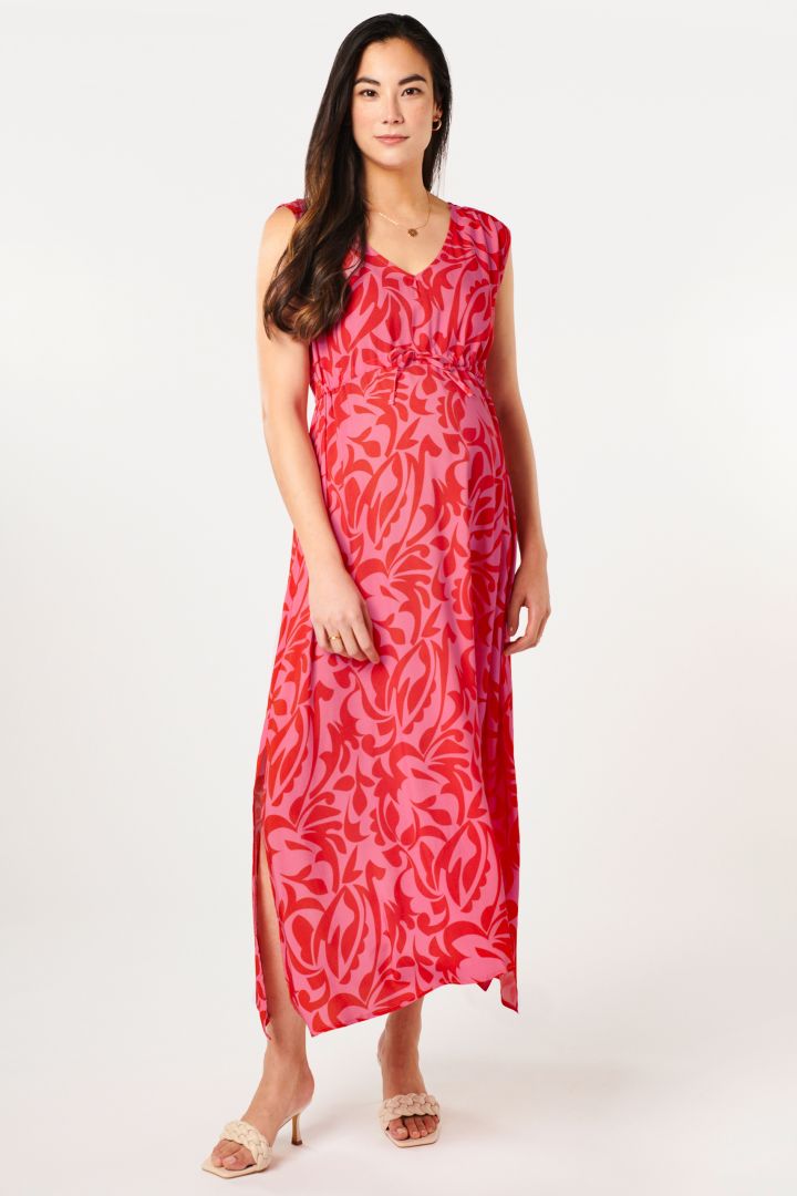 Midi Umstandskleid mit Print