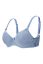 Preview: Cotton Nursing Bra with Form Cups and Bow blue