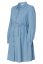 Vorschau: Organic Umstands- und Stillkleid in Denim Optik