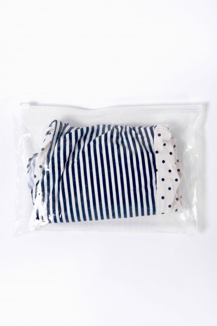 Umstandsbikini mit Streifen