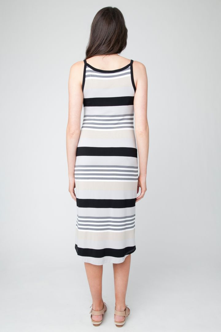 Umstands Trägerkleid mit Still-Öffnung