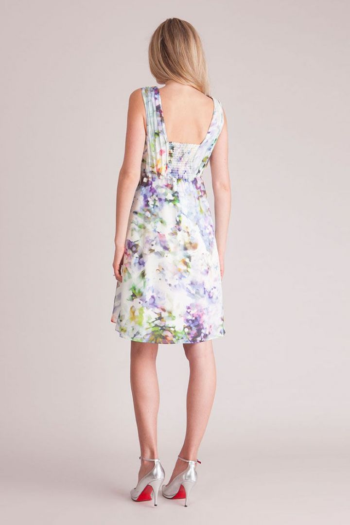 Umstandskleid aus Seide