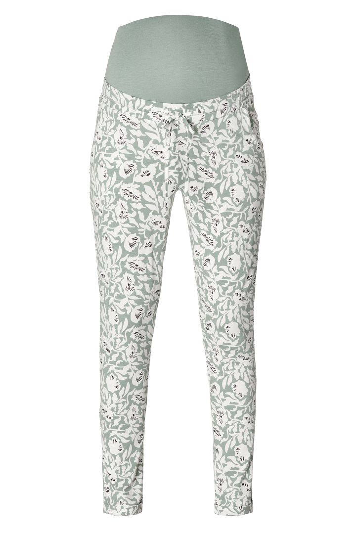 Ecovero Umstandshose mit Allover Print