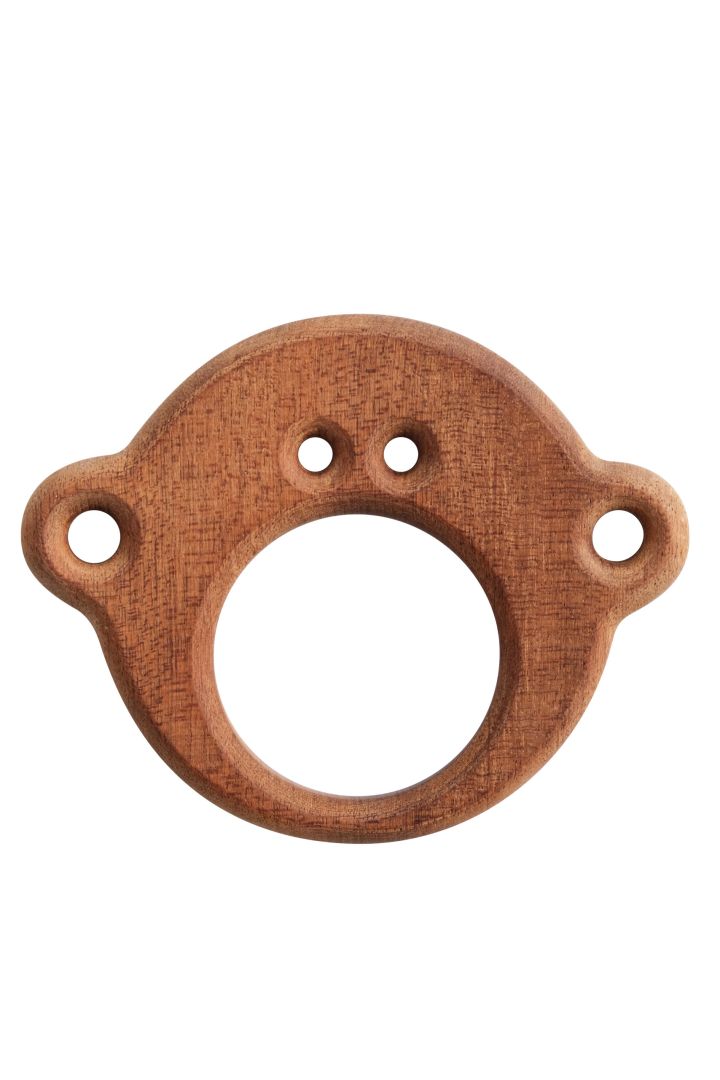 Sapelli Holz Greif- und Beißring Äffchen