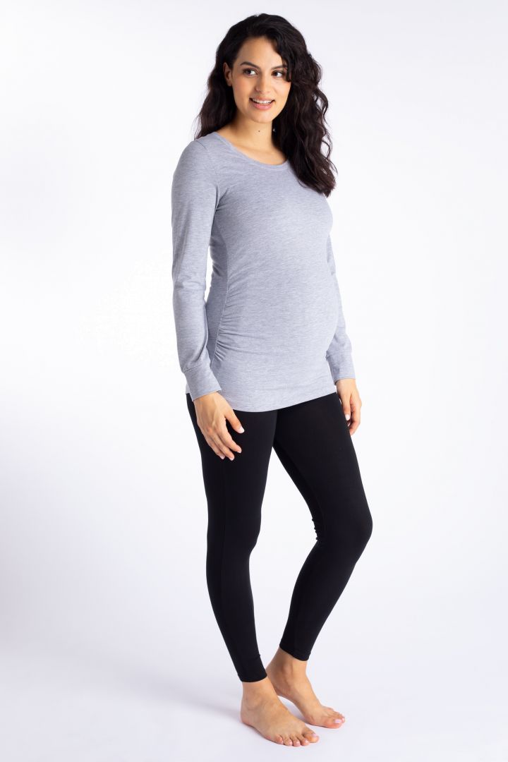 Lounge und Pyjama Umstandshose aus Bio-Baumwolle