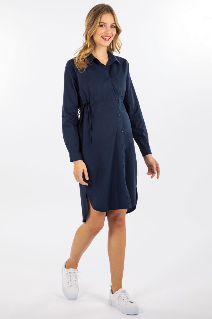 Umstands-und Stillhemdblusenkleid