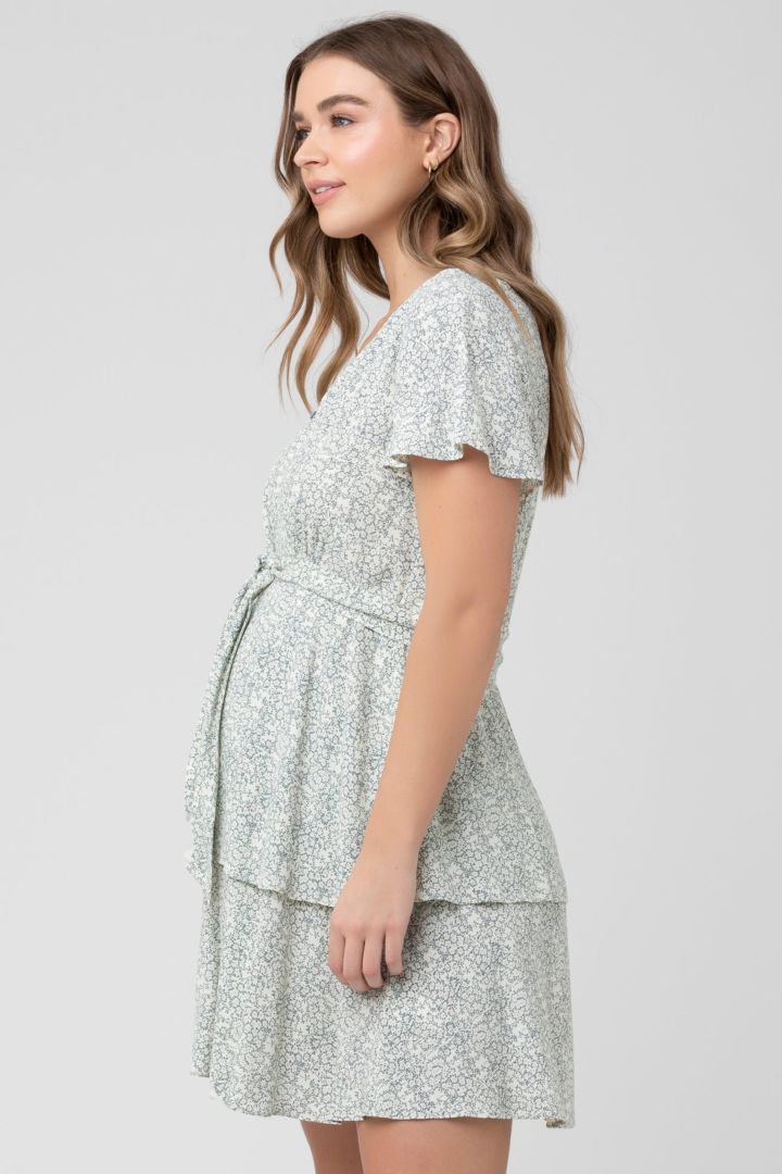 Layered Umstands- und Stillkleid