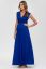 Preview: Maxi Maternity and Nursing Dress with Knot Detail Blue