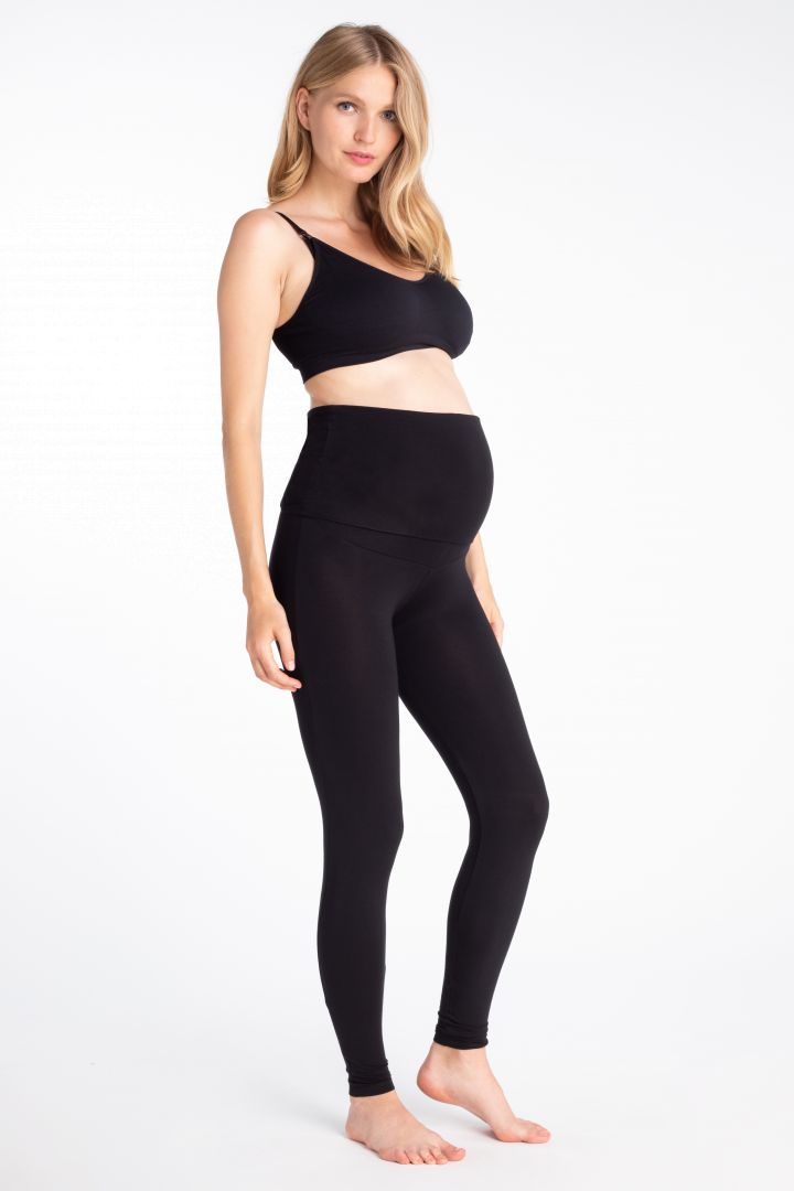 Belly Support Umstandsleggings aus Modal