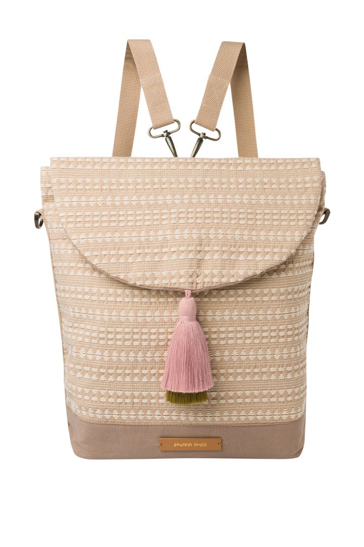 2 in 1 Wickeltasche und Rucksack Sea to Shore