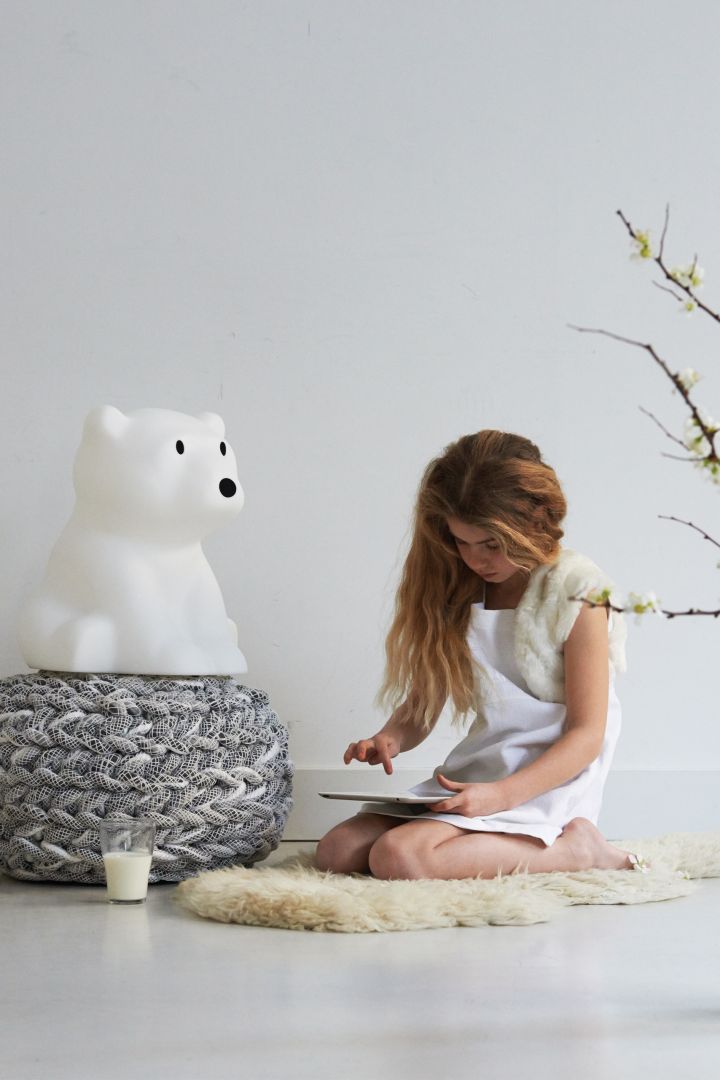 Kinderzimmerlampe Eisbär dimmbar