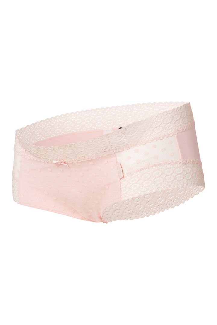Mesh Umstandsslip rosa