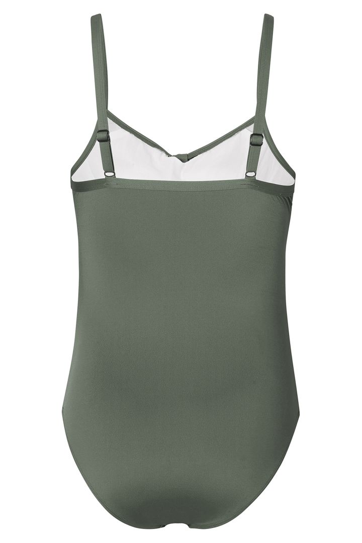 Umstandsbadeanzug khaki