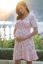 Vorschau: Umstands- und Stillkleid mit Blumenprint rosa