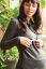 Preview: Maternity and Nursing Hoodie with Zip Fastenings grey
