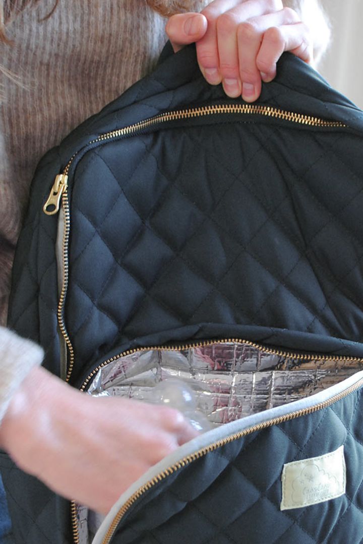 Eco Wickel-Rucksack navy