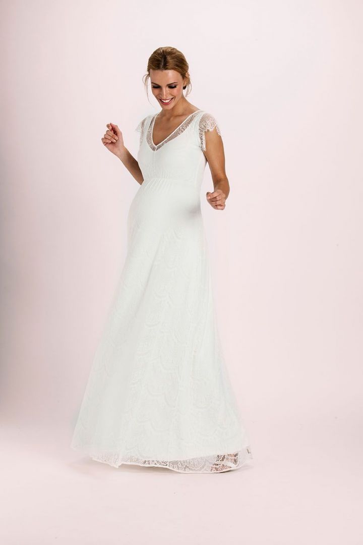 Umstandsbrautkleid