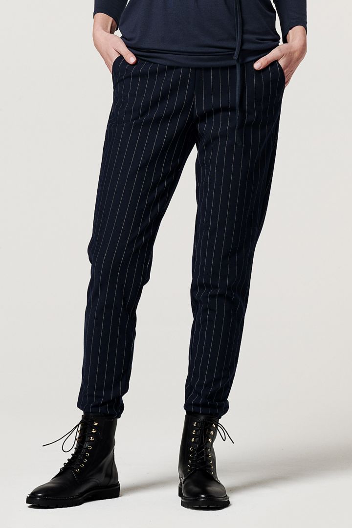 Maternity Business Trousers with Pinstripes