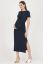 Preview: Maternity Dress with Knot Detail blue
