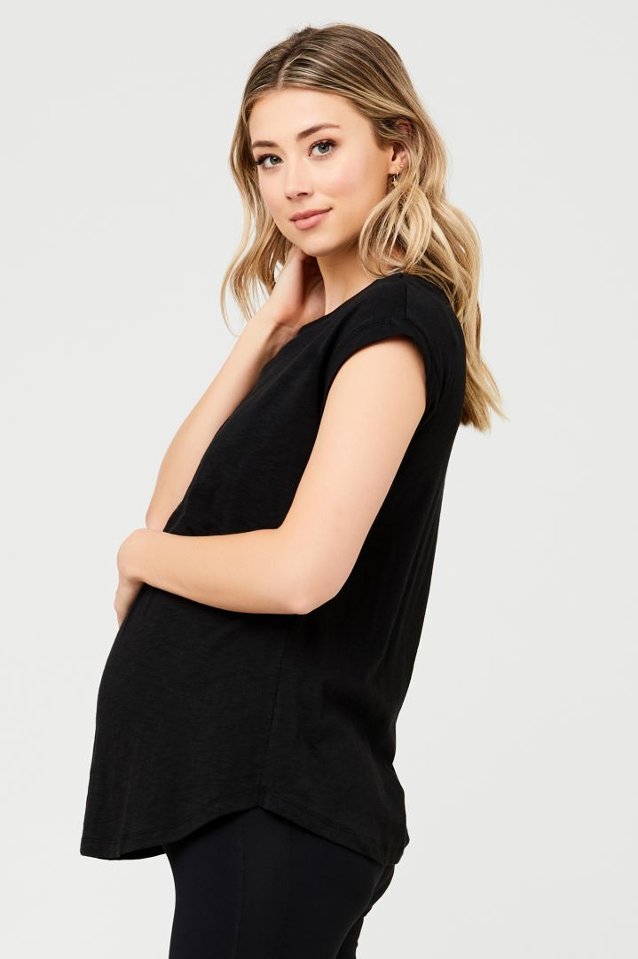 Umstands- und Stillshirt Relax Fit schwarz