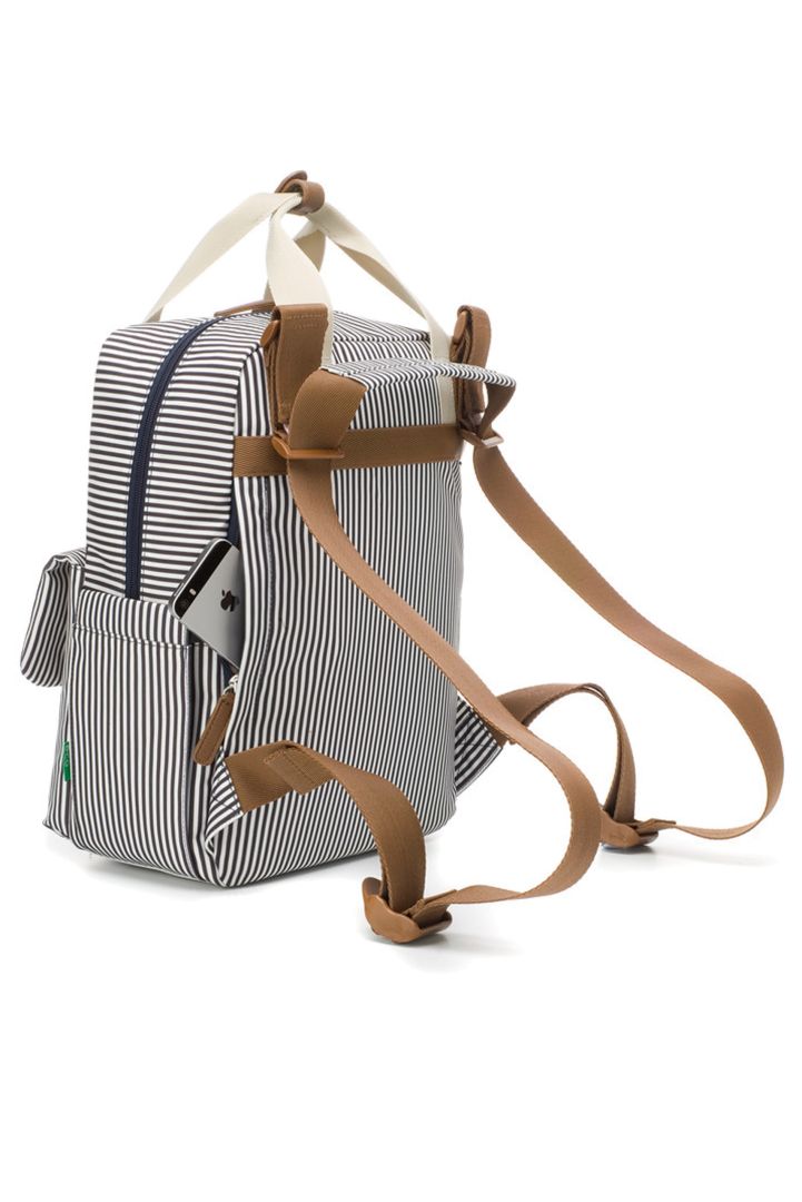 Eco Wickelrucksack aus recyceltem Plastik mint