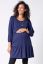 Vorschau: Volant Umstands- und Stillkleid navy