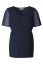 Preview: Eco Chiffon Maternity Blouse navy