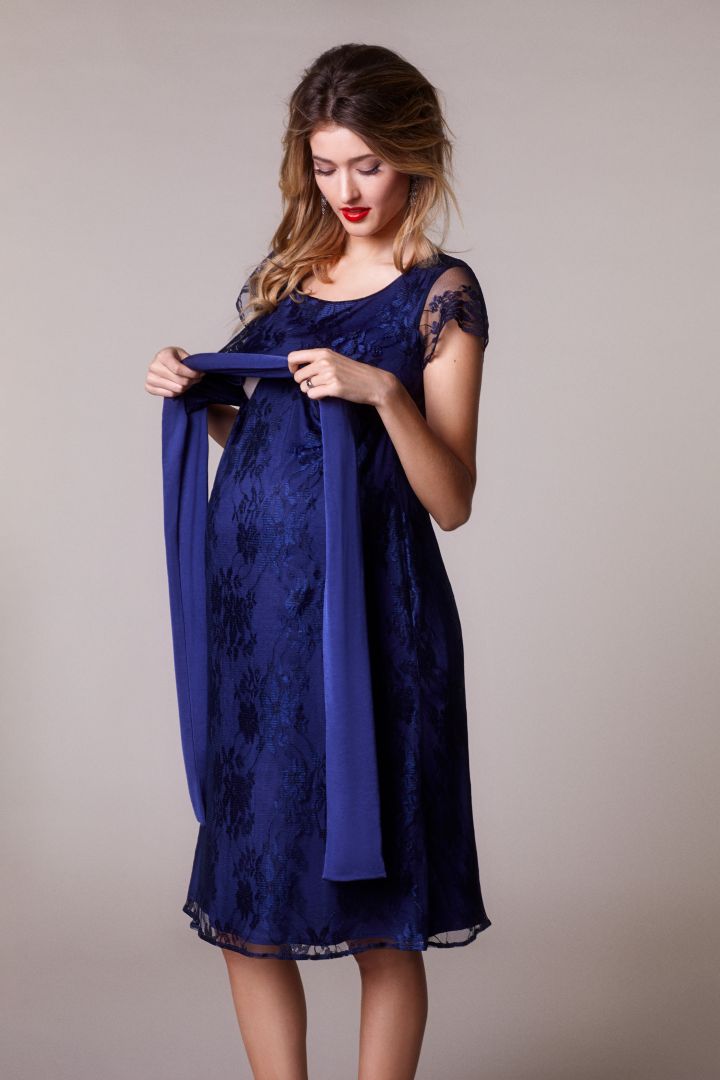 Umstands- und Still-Spitzenkleid