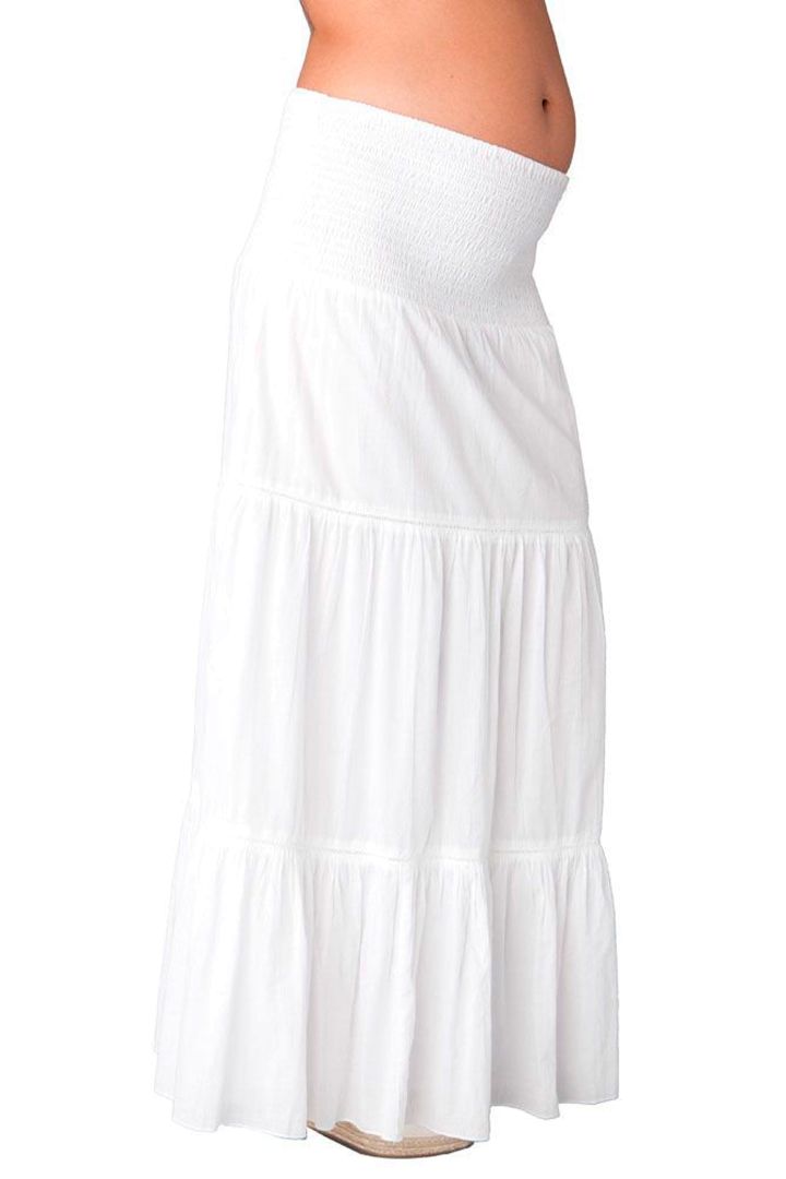 2 in 1 Maxi Umstandsrock und -kleid