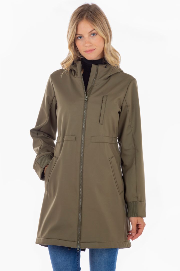 3 in 1 Umstands- und Tragejacke khaki