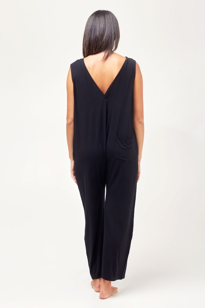 Umstands-und Still-Jumpsuit aus Bambus-Viskose