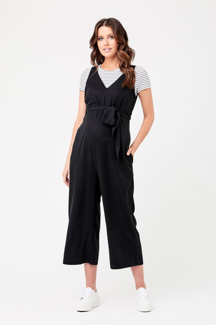 Tencel Umstands-Jumpsuit