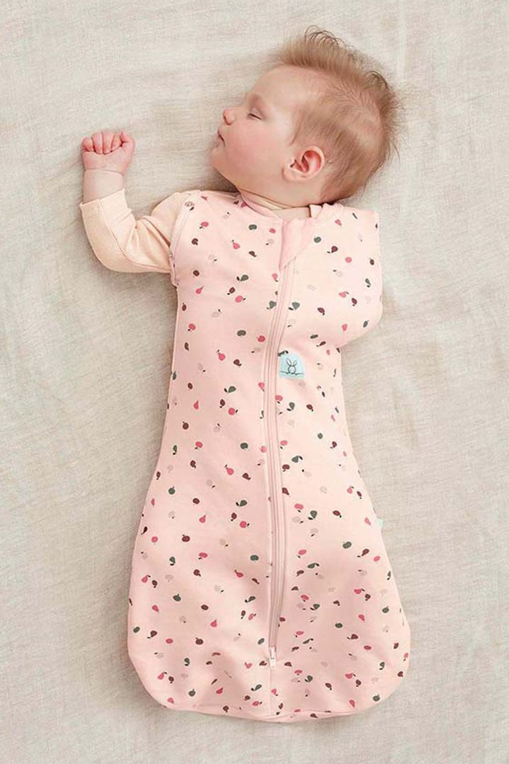 Organic Baby Schlaf- und Pucksack Cute Fruit 1,0 TOG