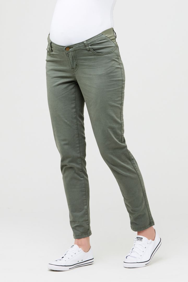 Drillich Umstandshose