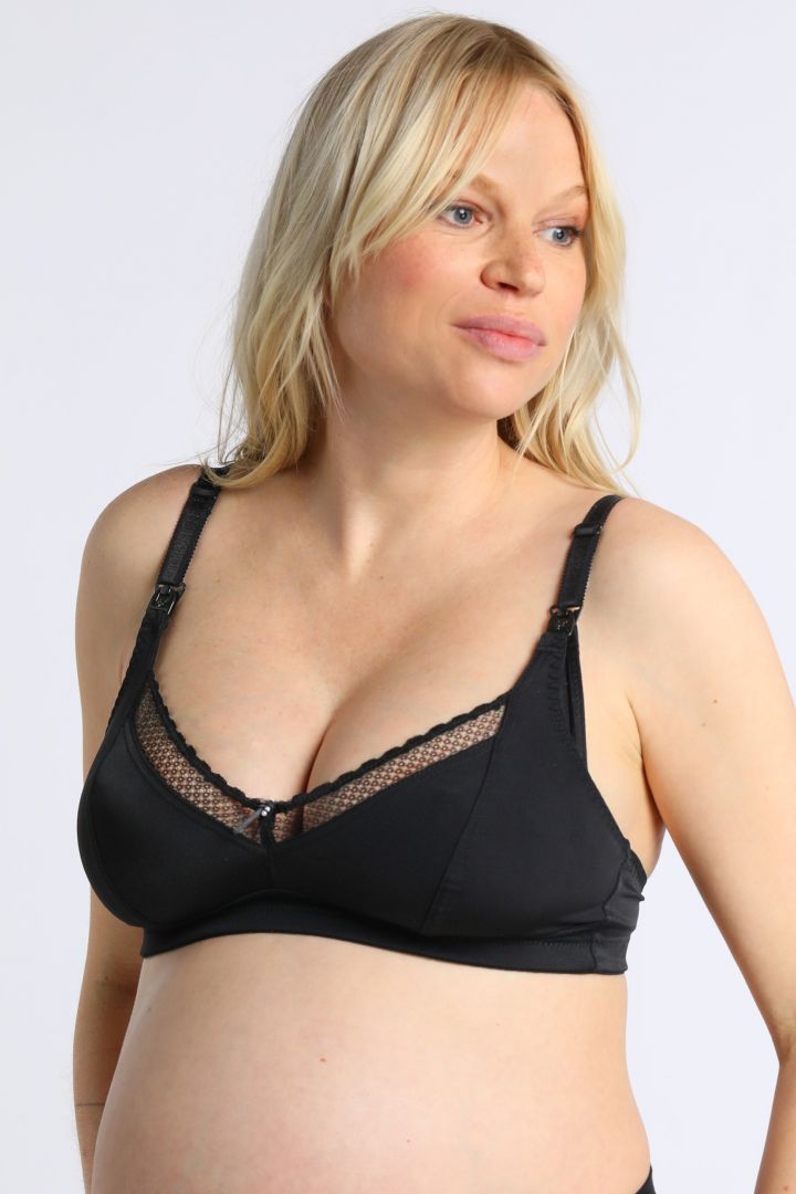 Still BH mit Spitzenbesatz schwarz