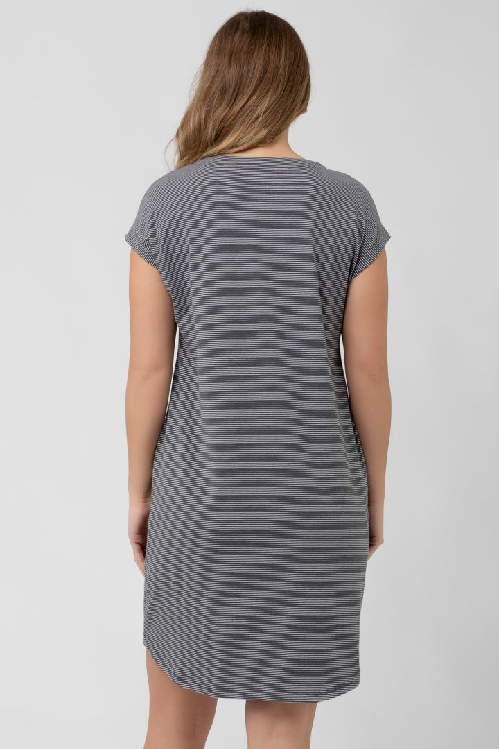 Organic Umstands- und Stillnachthemd