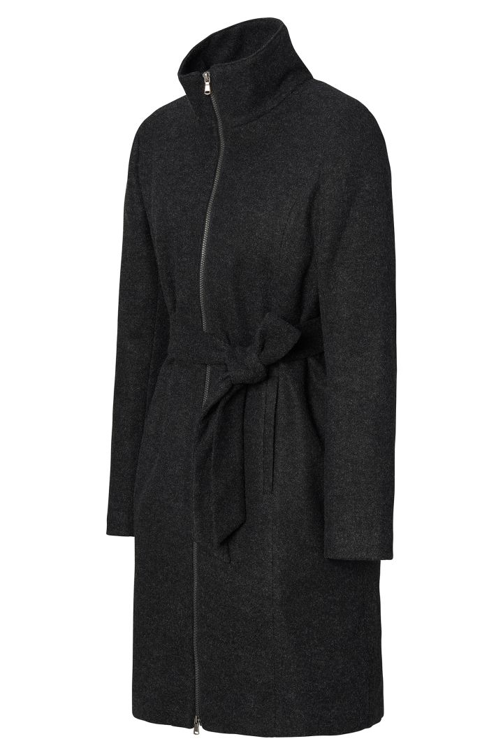 Mantel mit Schwangerschaftseinsatz