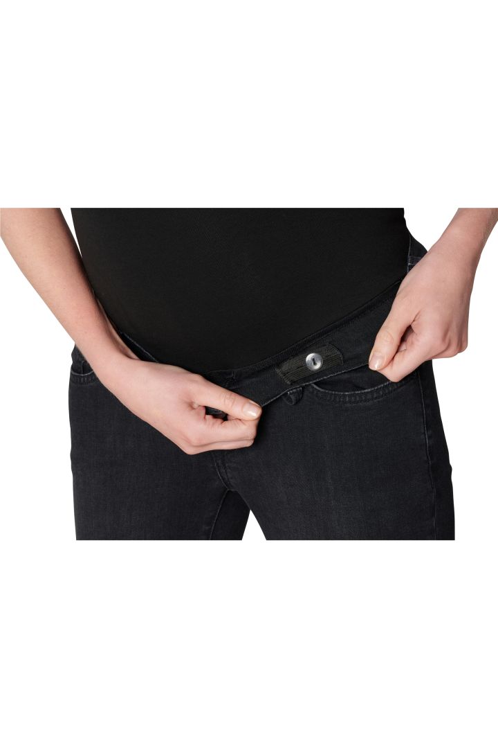 Skinny Umstandsjeans dunkelgrau