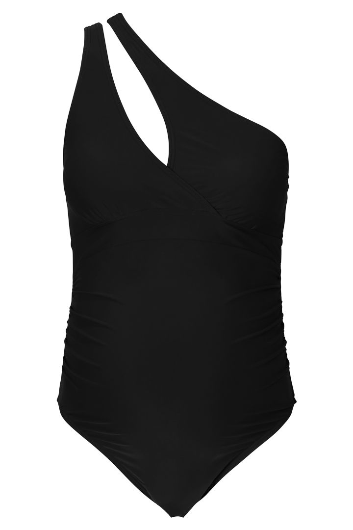 One-Shoulder Umstandsbadeanzug