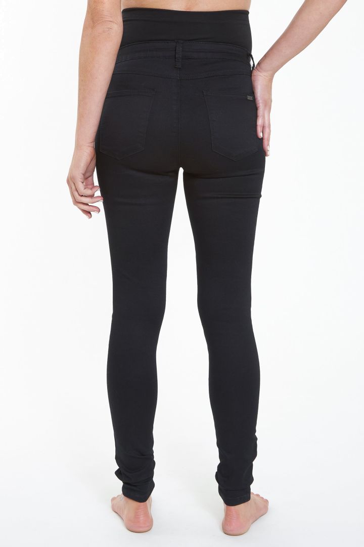 Skinny Umstands Jeggings mit Überbauchbund