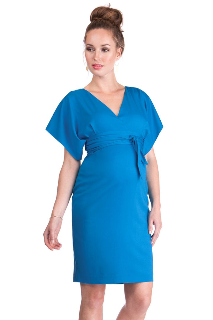 Kimono Umstandskleid mit Rückenausschnitt