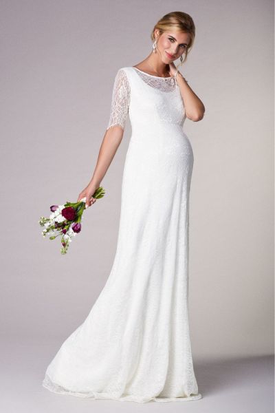 Braut Umstandskleid lang