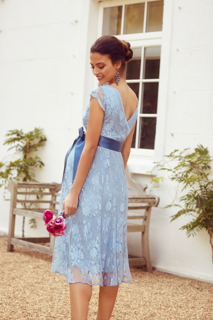 Eden Umstandskleid hellblau