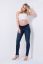 Preview: Organic Skinny Underbump Maternity jeans, dark indigo