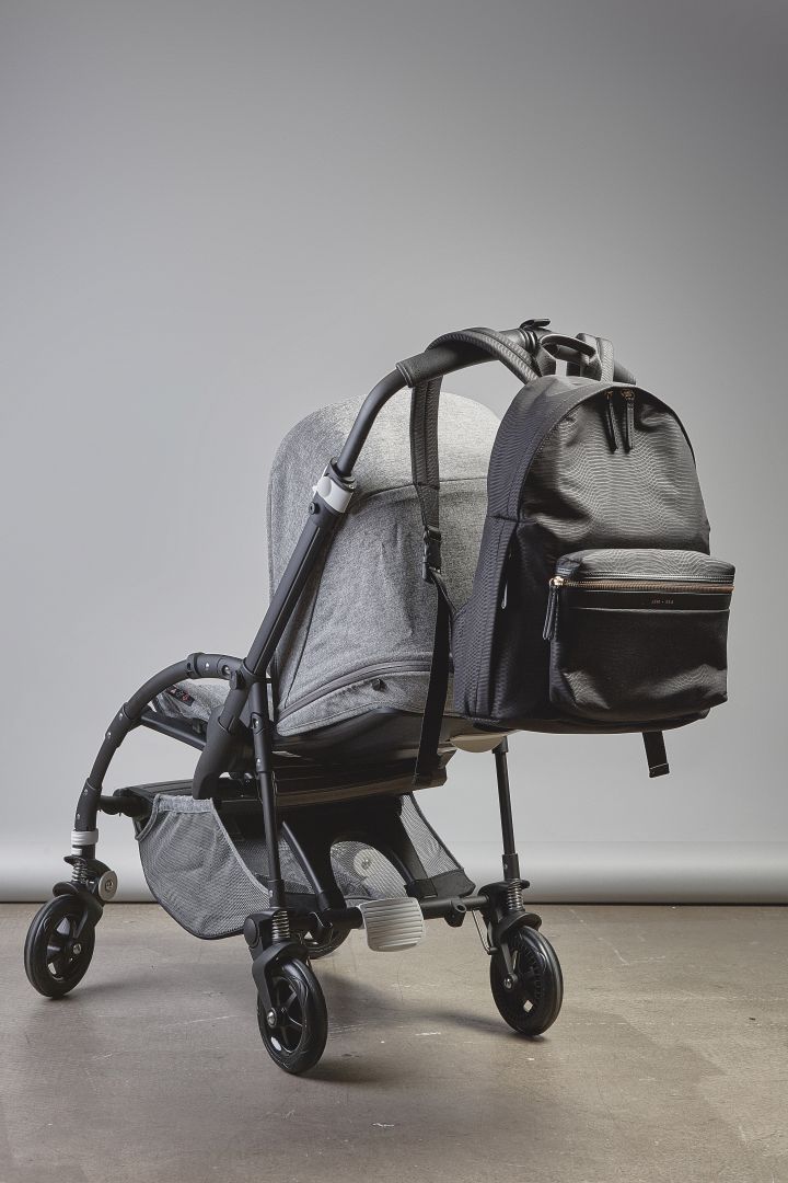 Wickelrucksack Pythonoptik schwarz