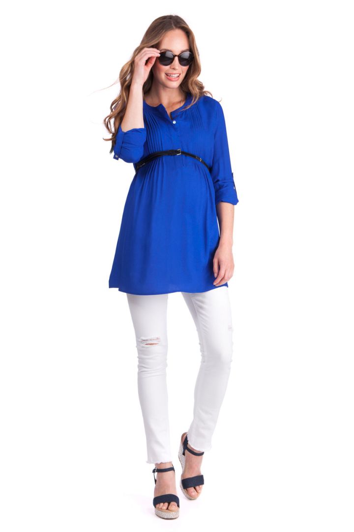 Leather Belt with Buckle black