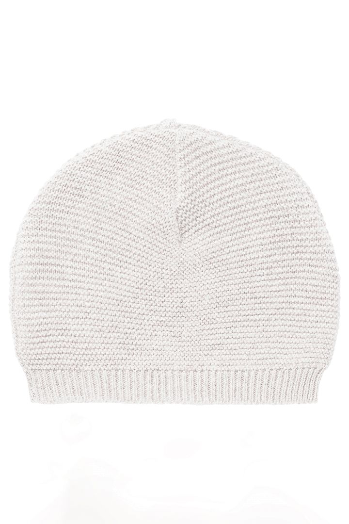 Organic Baby-Strickmütze weiß